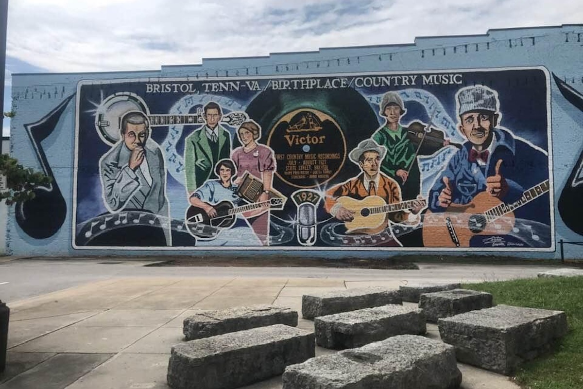 Bristol Country Music Mural
