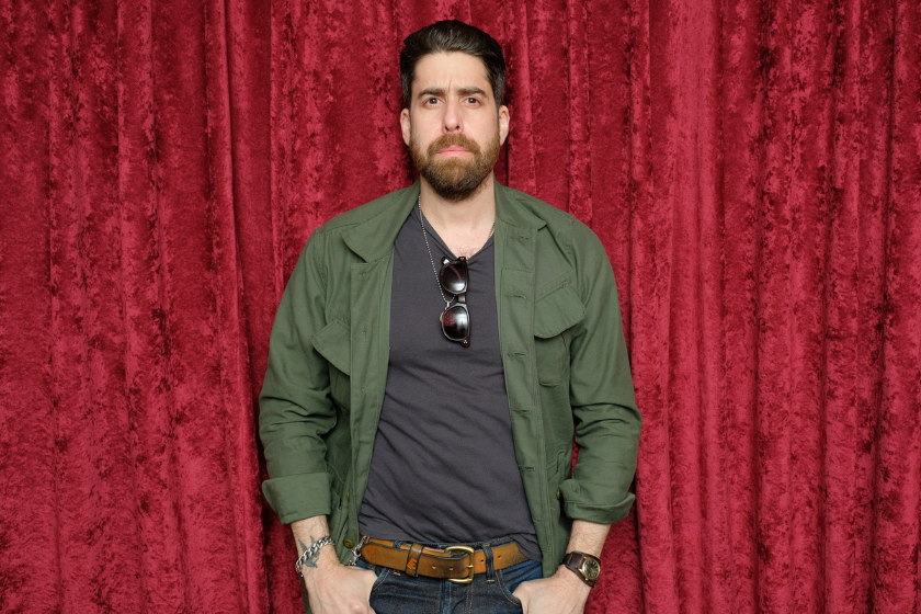 Actor Adam Goldberg visits SiriusXM Studios on May 2, 2018 in New York City