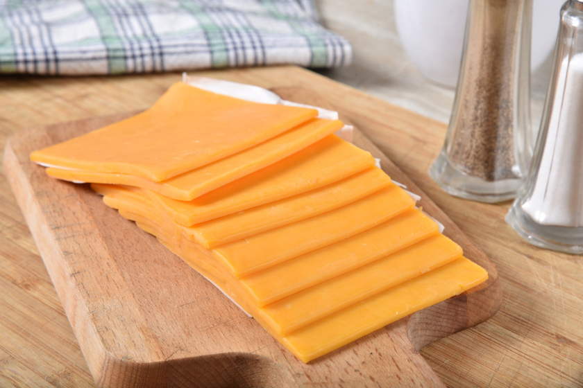 sliced cheese
