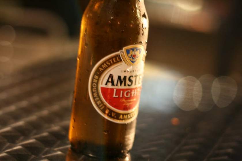 Amstel Light beer