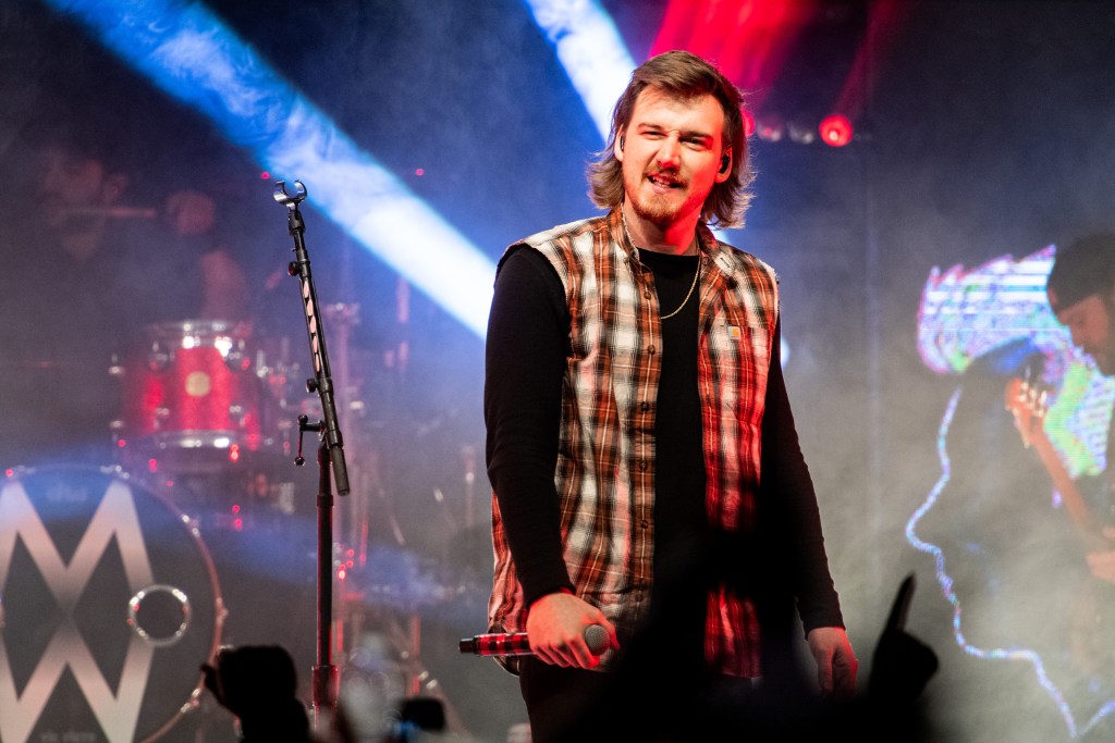 LOS ANGELES, CALIFORNIA - MARCH 23: Morgan Wallen performs at The El Rey on March 23, 2019 in Los Angeles, California. 