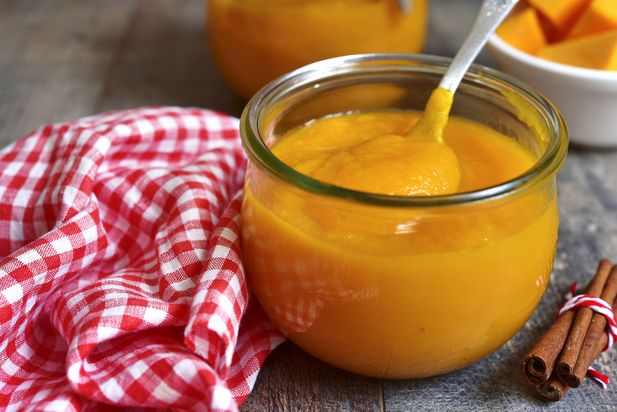 Pumpkin face mask