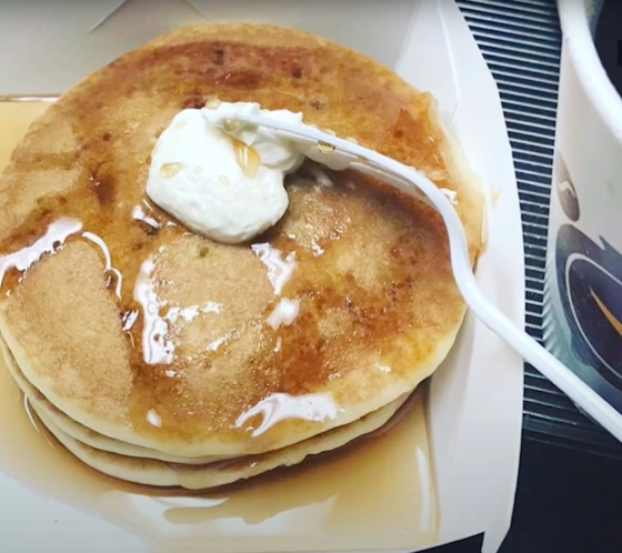 Burger King pancakes