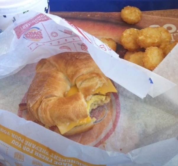 Burger King croissanwich