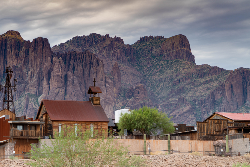 Goldfield Ghost Town in Apache Junction Arizona USA