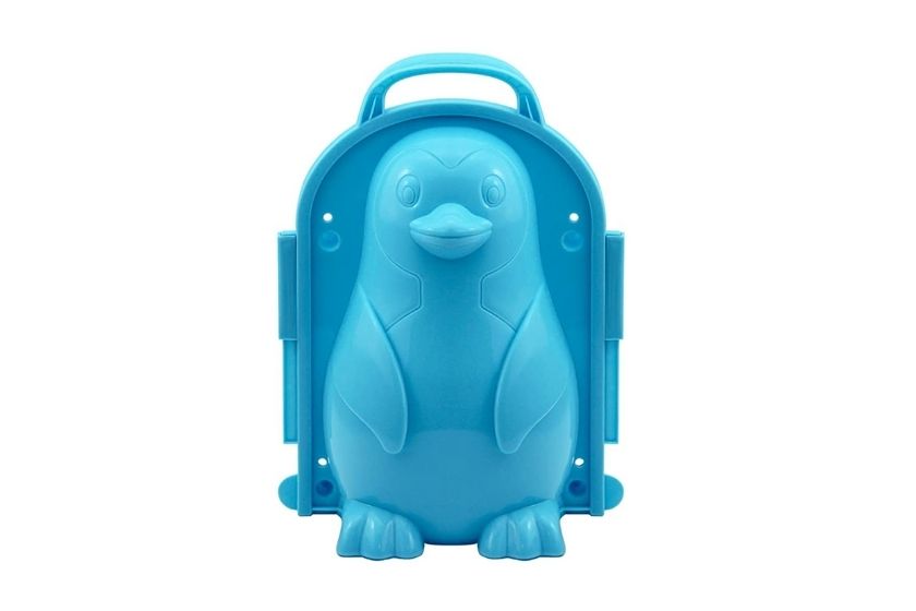 snow toys for kids (blue penguin snow mold for outdoor snow art)