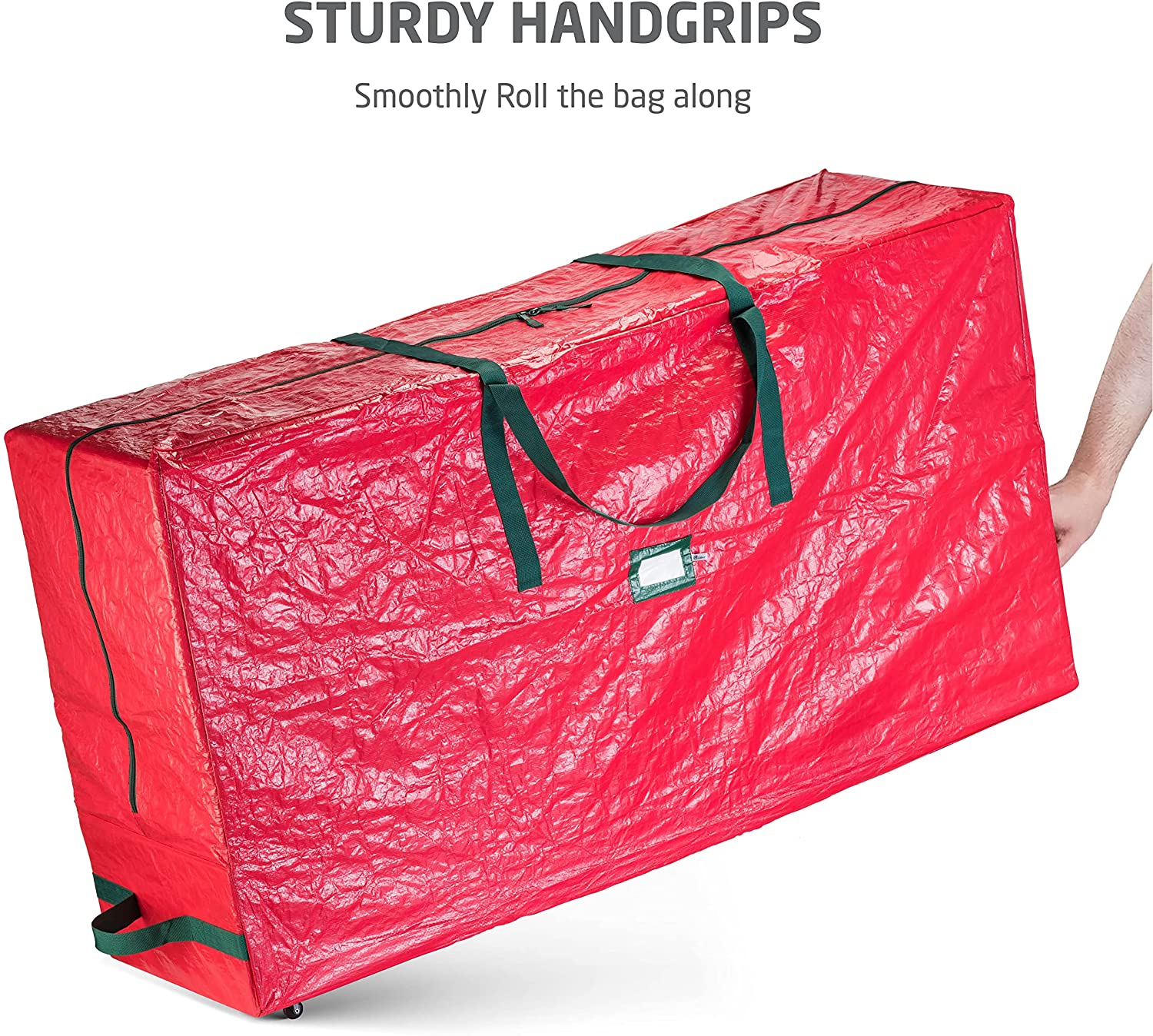 christmas tree storage bag with wheels