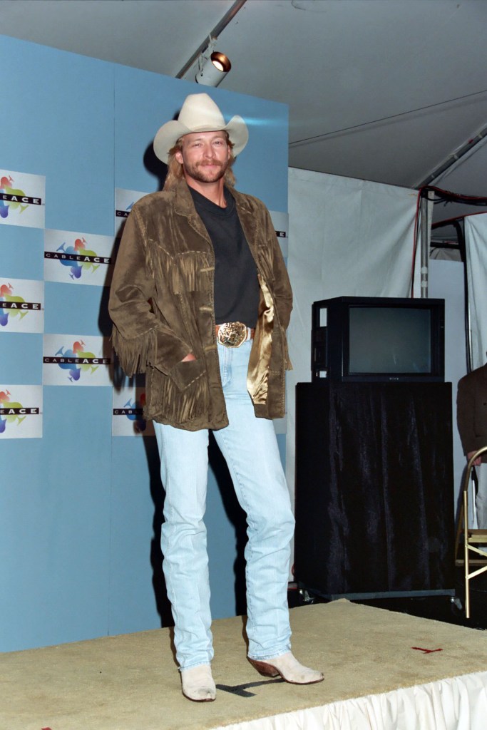 Alan Jackson during 1994 Cable Ace Awards in Los Angeles, California, United States.