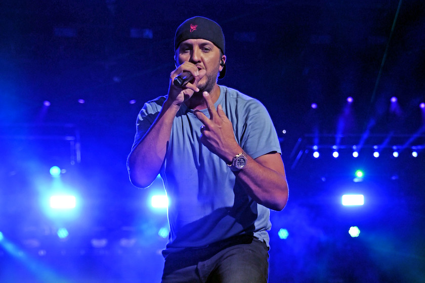 LOUISVILLE, KENTUCKY - SEPTEMBER 15: Luke Bryan performs during the inaugural 2019 Hometown Rising Country Music & Bourbon Festival at Highland Festival Grounds at Kentucky Expo Center on September 15, 2019 in Louisville, Kentucky. 
