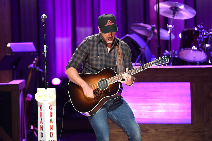 NASHVILLE, TENNESSEE - OCTOBER 22: Country artist Luke Bryan performs at the Grand Ole Opry House on October 22, 2019 in Nashville, Tennessee.