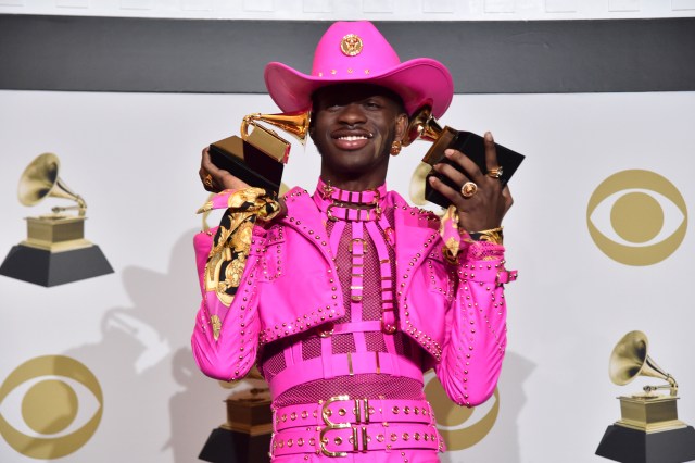 Lil Nas X pink Grammys