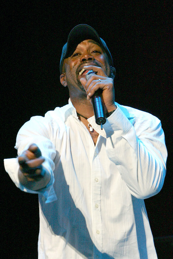 AUSTIN, TX - JANUARY 22: Darius Rucker opens for Brad Paisley in concert at The Frank Erwin Center on January 22,2009 in Austin, Texas. 