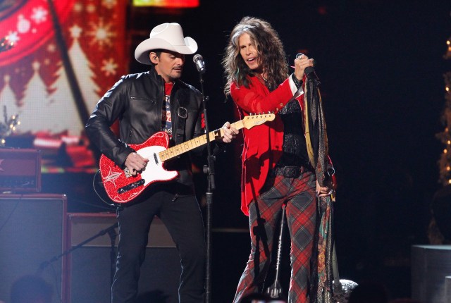 Brad Paisley and Steven Tyler