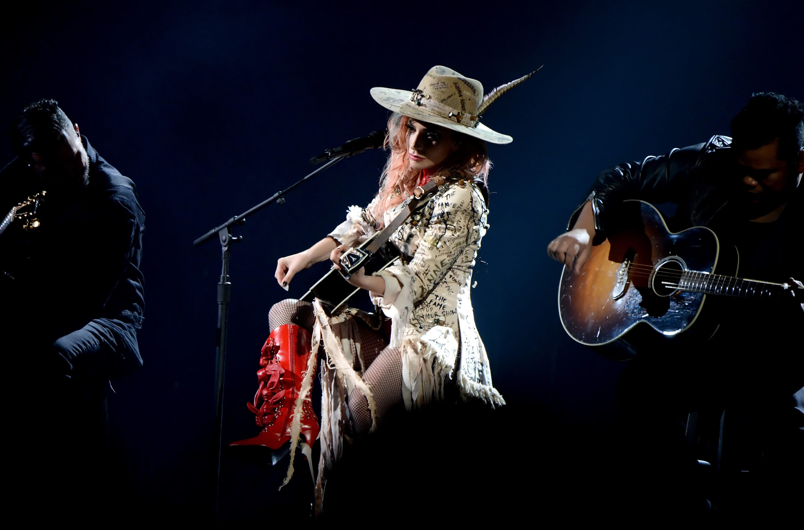 Lady Gaga Joanne world tour country outfit