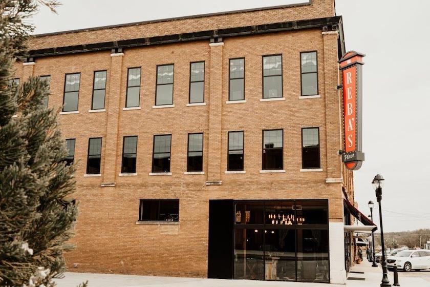 Exterior shot of Reba's Place