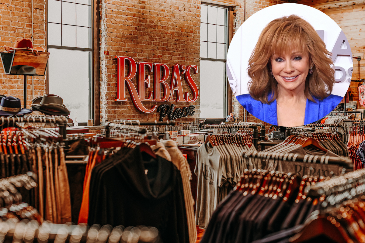 Press photo of Reba McEntire's new venue Reba's Place and NASHVILLE, TENNESSEE - NOVEMBER 09: Reba attends the 56th Annual CMA Awards at Bridgestone Arena on November 09, 2022 in Nashville, Tennessee.