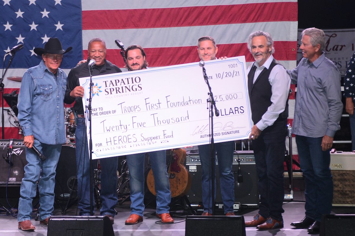 George Strait VAQUEROS DEL MAR BENEFIT
