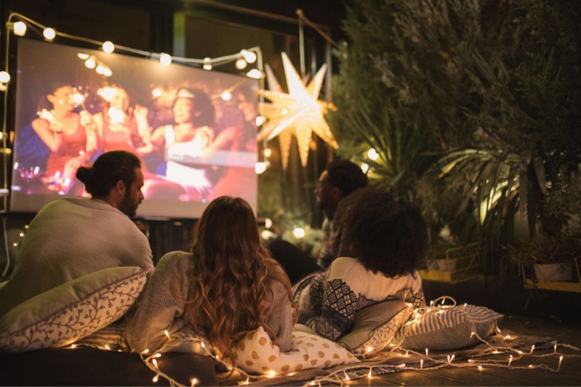 outdoor projector