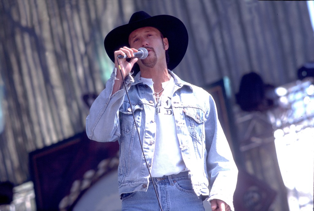 Tim McGraw on 10/12/96 in Columbia, SC.. in Various Locations,