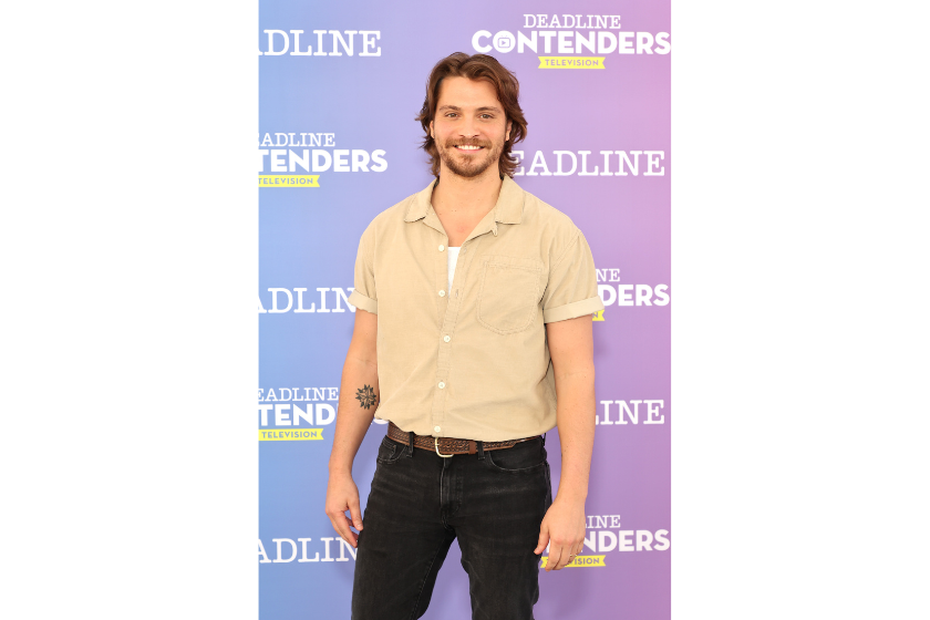 Actor Luke Grimes from Paramount Network's 'Yellowstone' attends Deadline Contenders Television at Paramount Studios on April 09, 2022 in Los Angeles, California