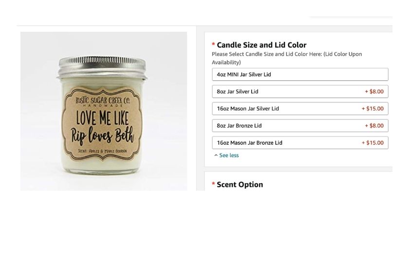 yellowstone candle