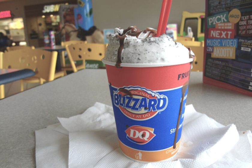 Dairy Queen Blizzard