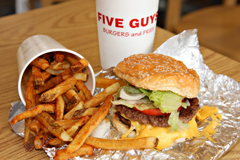 Five guys meal