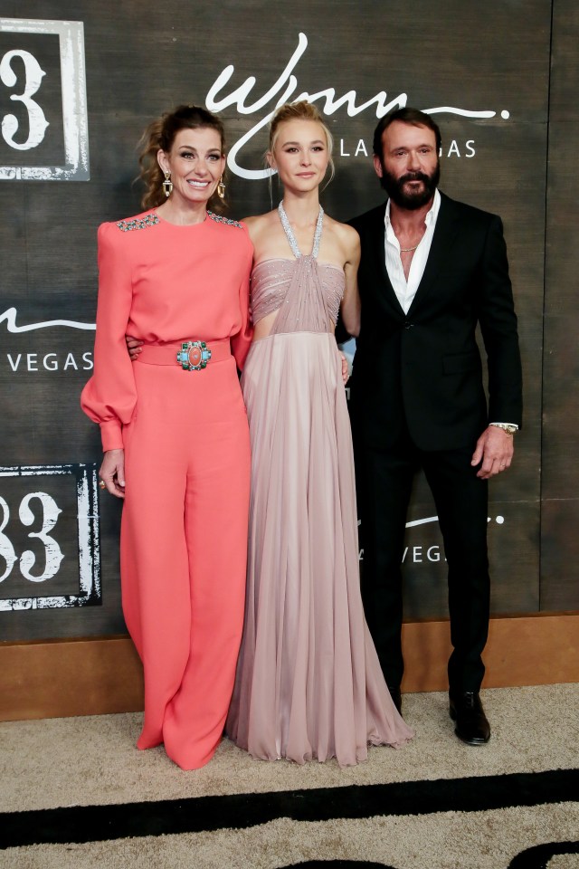 Faith Hill, Isabel May and Tim McGraw attend Paramount+ and 101 Studios world premiere of "1883"