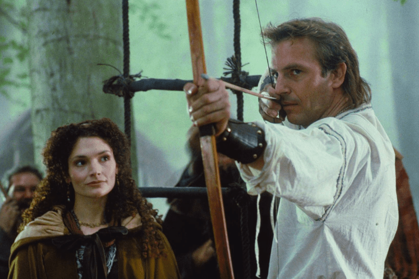 Kevin Costner as Robin Hood