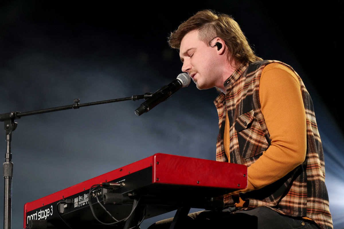 Morgan Wallen performs onstage at the Ryman Auditorium on January 12, 2021 in Nashville, Tennessee.