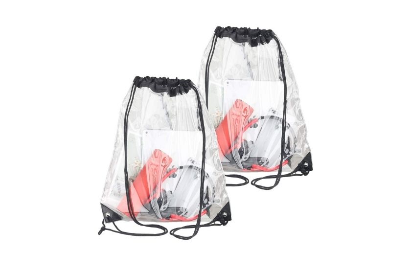 clear purse backpack