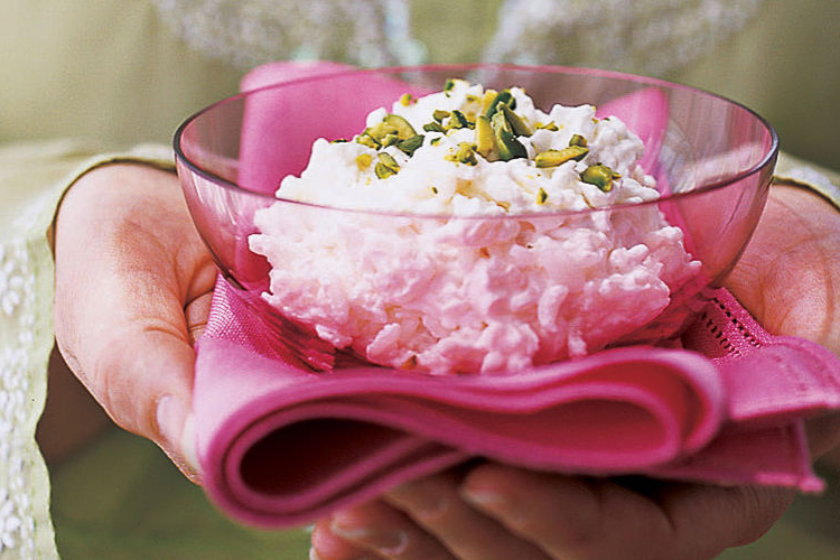 creamy basmati rice pudding