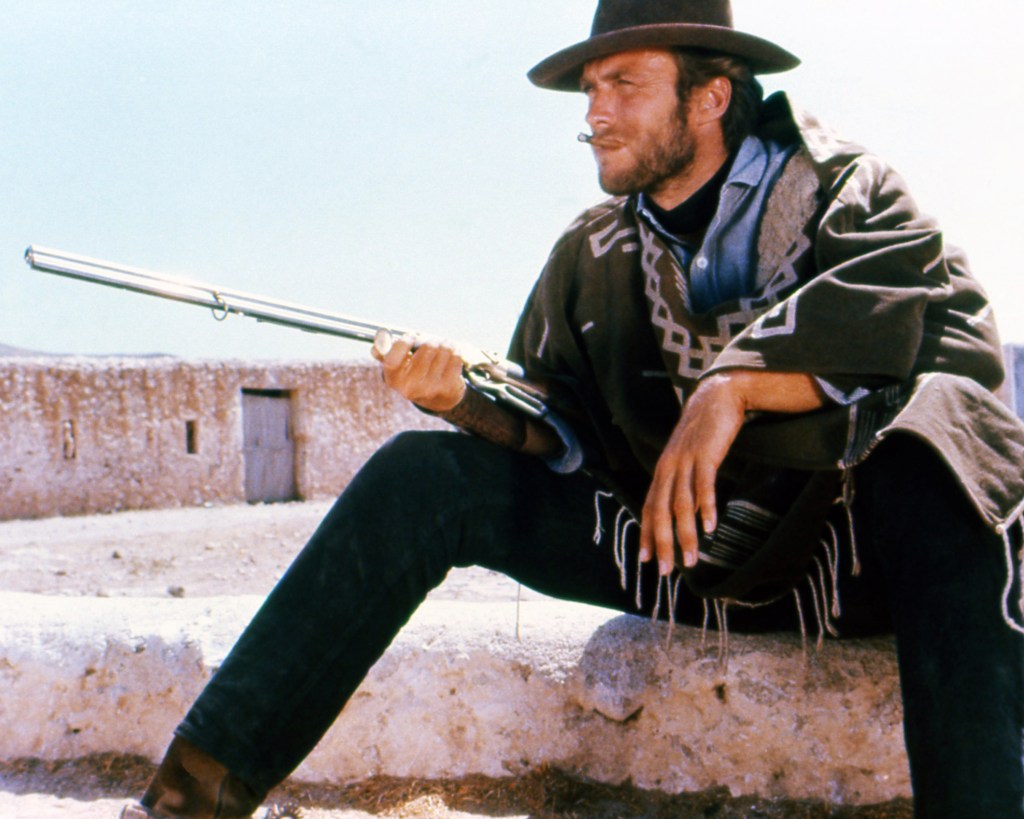 Clint Eastwood in A Fistful of Dollars