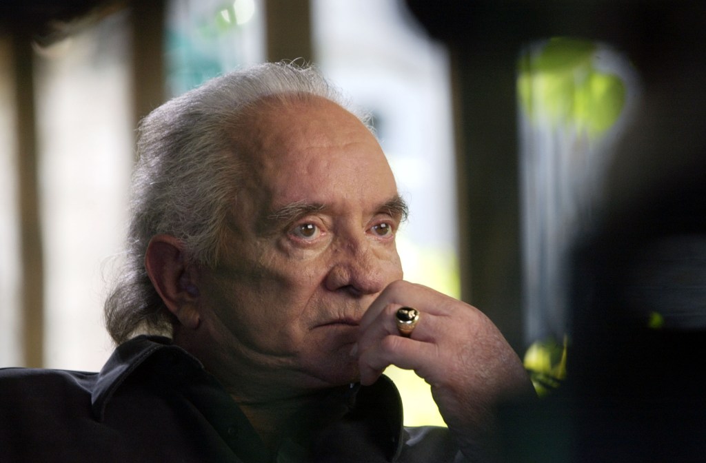 Johnny Cash in 2002