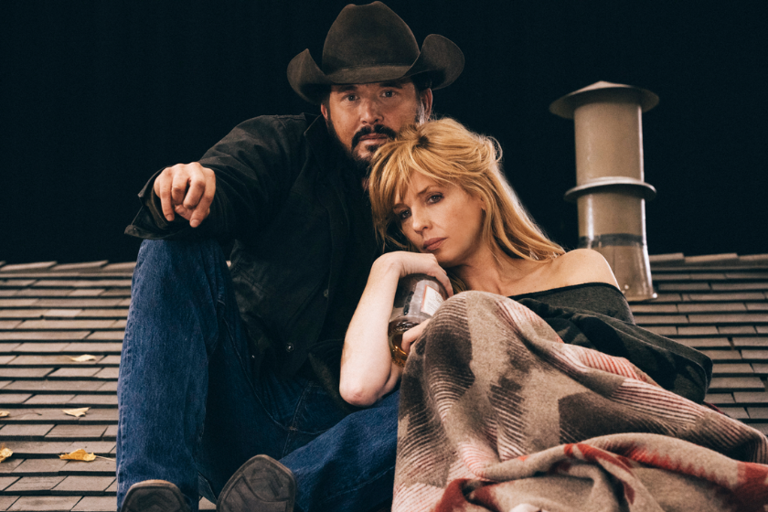 Cole Hauser as Rip Wheeler and Kelly Reilly as Beth Dutton on 'Yellowstone'