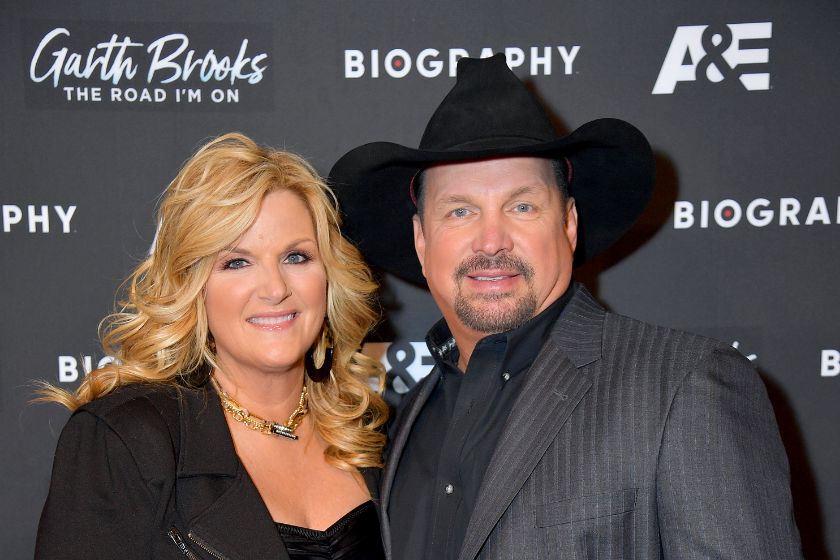 Trisha Yearwood and Garth Brooks attend the "Garth Brooks: The Road I'm On" Biography Celebration