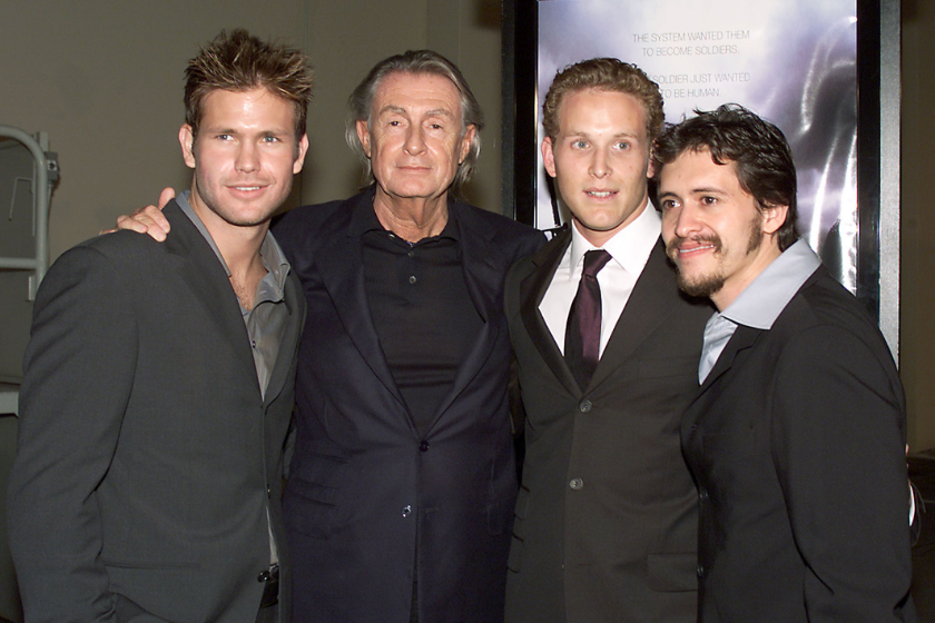 Matthew Davis, Joel Schumacher, Cole Hauser and Cilfton Collins, Jr. at a screening of 'Tigerland', at the Zanuck Theater