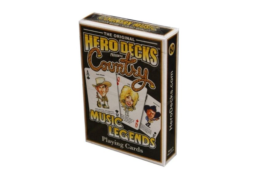 Country Music Legends Playing Cards