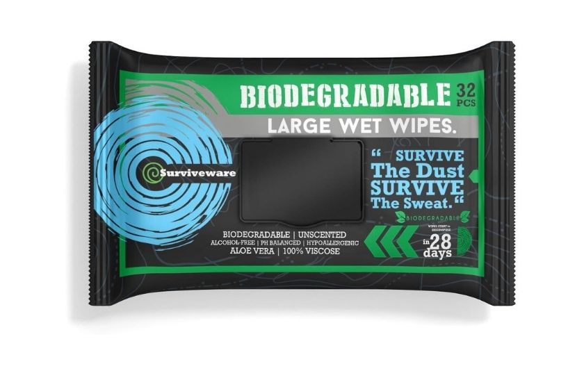 Glamping tent ideas- wipes