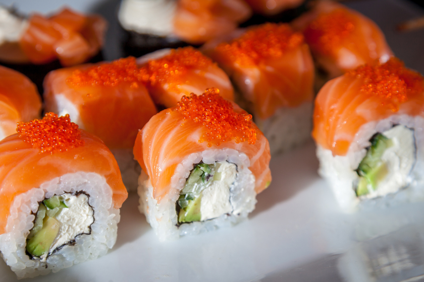 sushi rolls