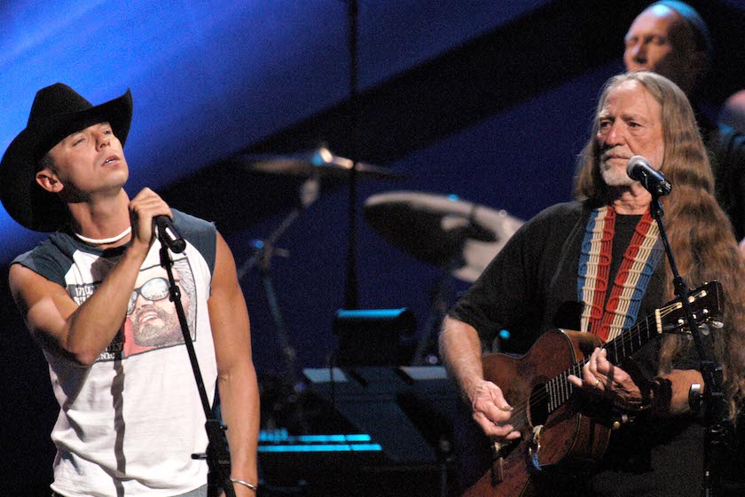 Kenny Chesney during Willie Nelson and Friends Perform in Celebration ofn Willie's 70th Birthday at The Beacon Theatre in New York City, NY.