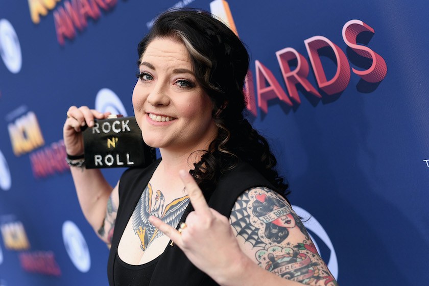 LAS VEGAS, NV - APRIL 15: Ashley McBryde attends the 53rd Academy of Country Music Awards at MGM Grand Garden Arena on April 15, 2018 in Las Vegas, Nevada.