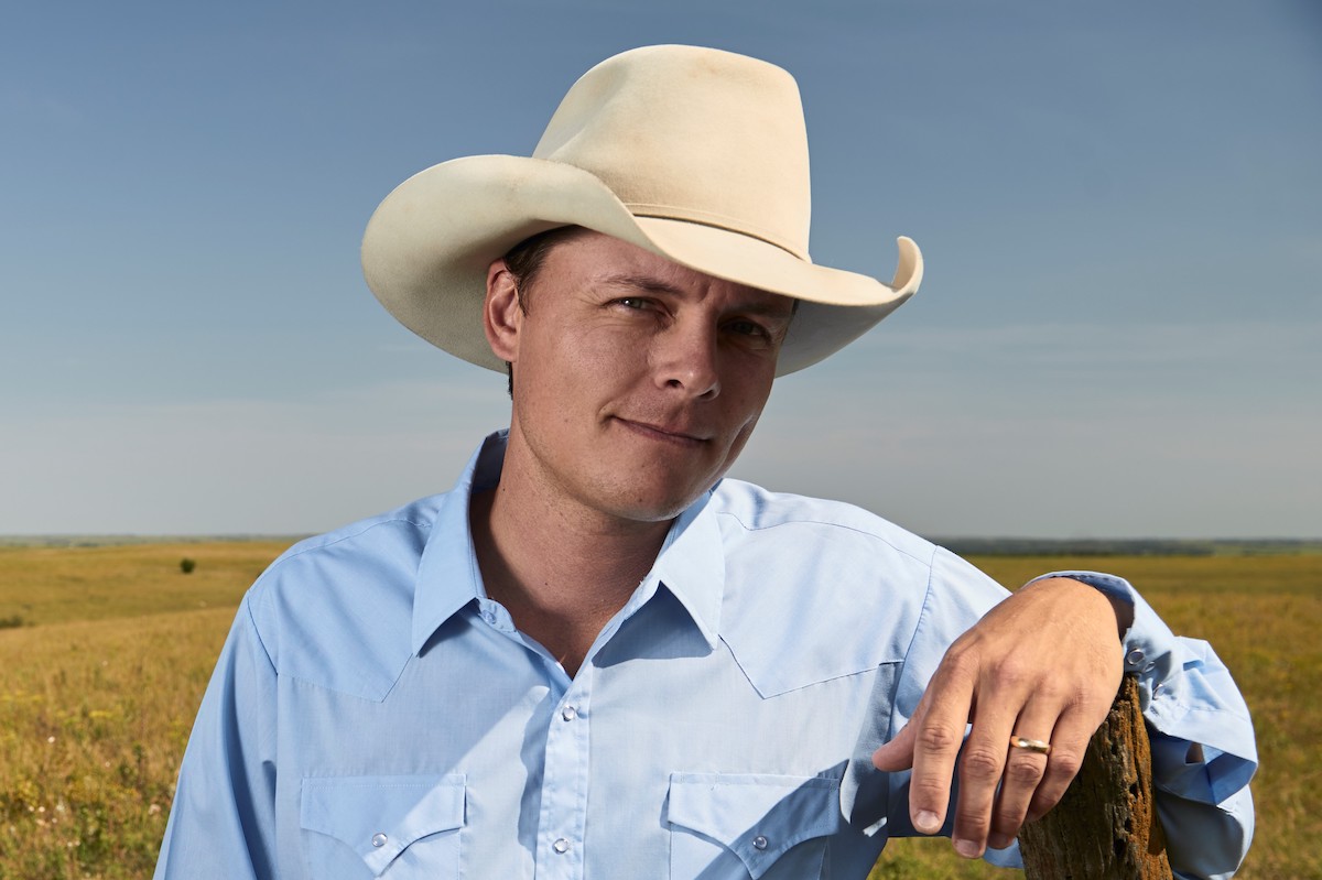 A Ned LeDoux press shot for upcoming album 'Buckskin.'