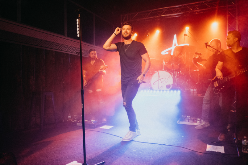 Singer and songwriter Adam Doleac performs at The Back Corner 