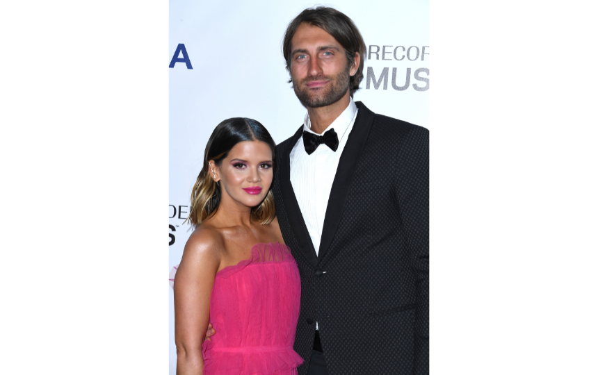 Maren Morris and Ryan Hurd arrive at the 2019 MusiCares Person Of The Year