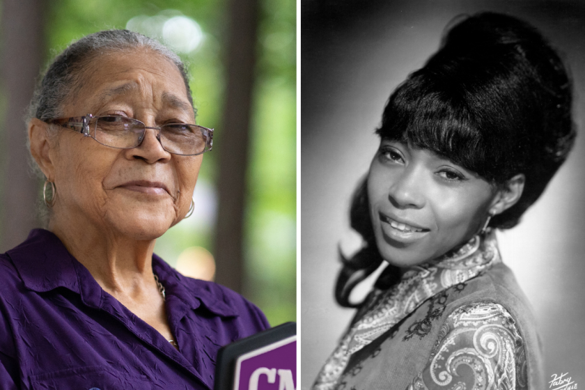 Linda Martell in 2021 and the 1970's.