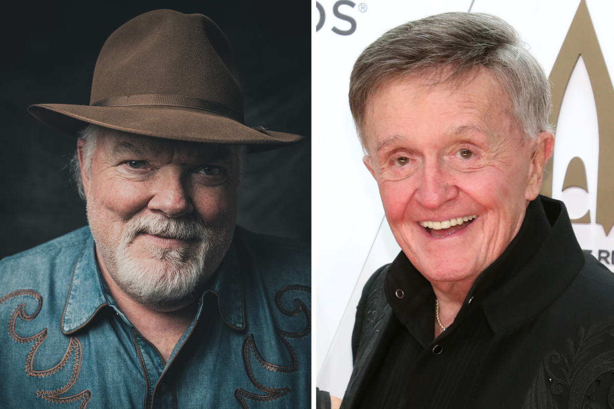Dallas Wayne and his "He Even Brought Her Flowers" collaborator and co-writer, Bill Anderson