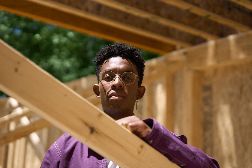 A still shot of Breland from the film 'For Love & Country'