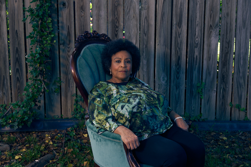 A still shot of Frankie Staton from the film 'For Love & Country'