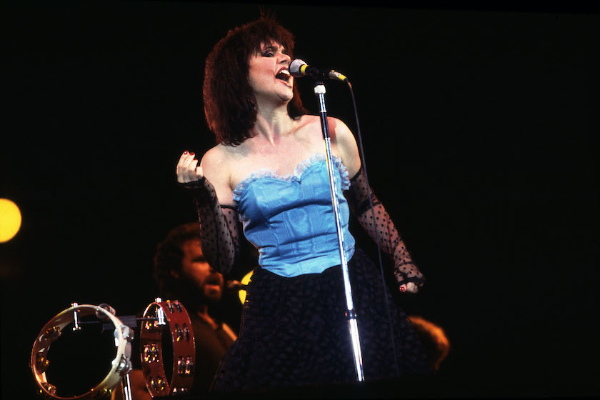 Linda Ronstadt on 7/7/83 in Milwaukee, Wi. 